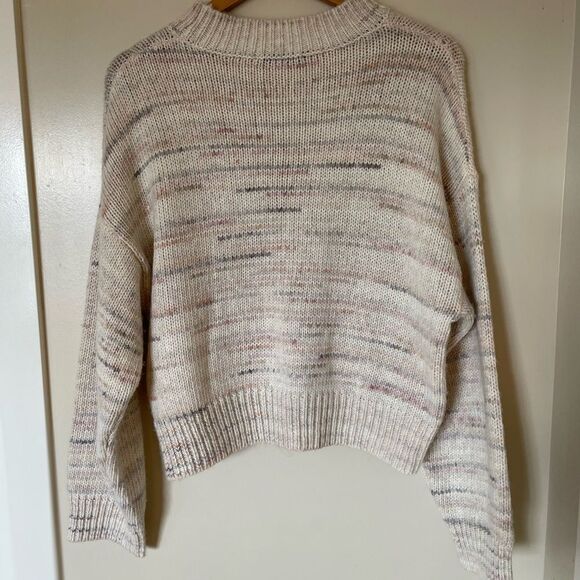 🇬🇧 Great Plains cream/multi summer soft sweater - Picture 5 of 10